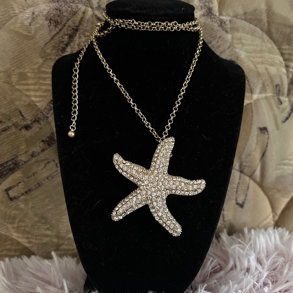 Chico’s Starfish Necklace/Brooch